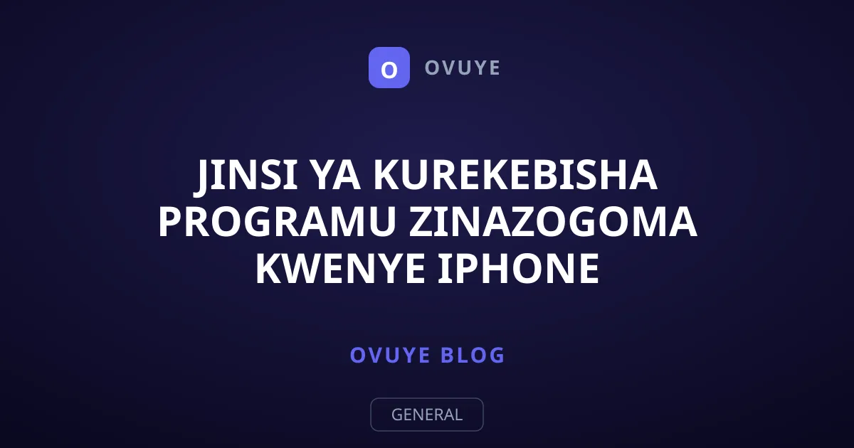 Jinsi ya Kurekebisha Programu Zinazogoma kwenye iPhone